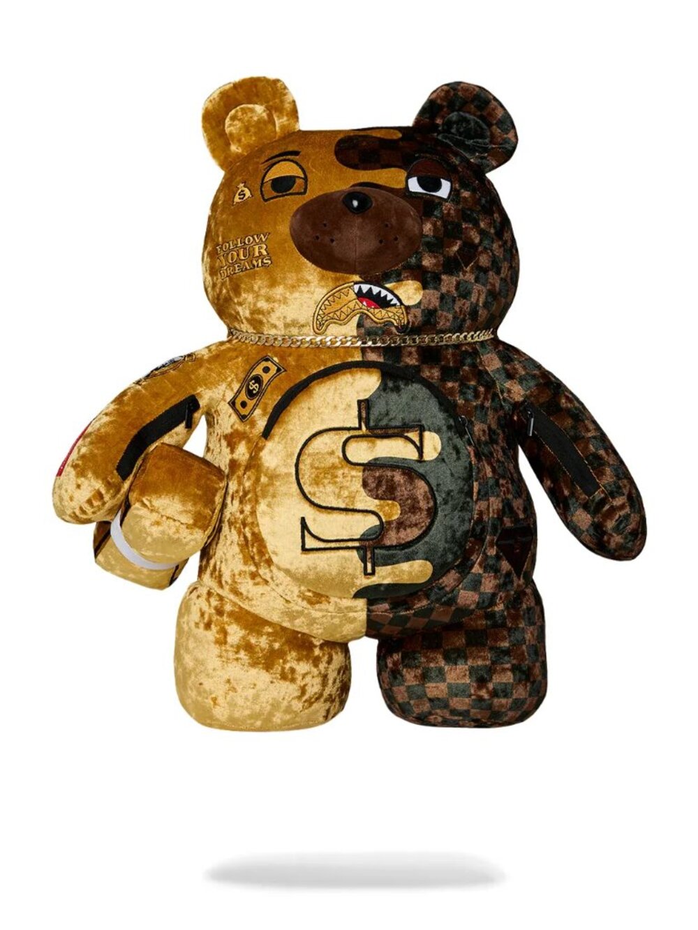 GOLDEN DYNASTY MONEYBEAR BACKPACK SPRAYGROUND